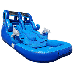 Tago's Jump Slides 12 ft. Single Line Water Slide by Tago's Jump 781880292395 WS-188 12 ft. Single Line Water Slide by Tago's Jump SKU# WS-188