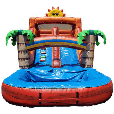 Tago's Jump Slides 12'H Single Line Water Slide by Tago's Jump 781880291893 WS-092 12'H Single Line Water Slide by Tago's Jump SKU# WS-092