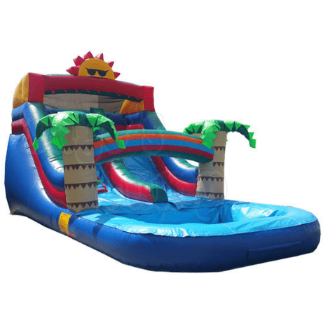 Tago's Jump Slides 12'H Single Line Water Slide by Tago's Jump 781880291930 WS-096 12'H Single Line Water Slide by Tago's Jump SKU# WS-096
