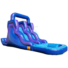 Tago's Jump Slides 15'H Blue/Violet Water Slide by Tago's Jump 781880291954 WS-103 15'H Blue/Violet Water Slide by Tago's Jump SKU# WS-103