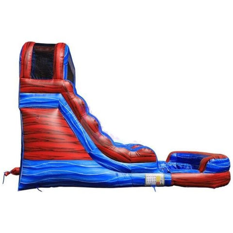 Tago's Jump Slides 15'H Double Lane Water Slide by Tago's Jump 781880251118 WS-018D 15'H Double Lane Water Slide by Tago's Jump SKU#WS-018D