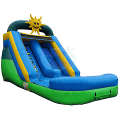 Tago's Jump Slides 15'H Green Sunshine by Tago's Jump 781880280507 WS-071 15'H Green Sunshine by Tago's Jump SKU# WS-071