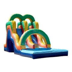 Tago's Jump Slides 15'H Multicolor Water Slide by Tago's Jump 781880251217 WS-101D 15'H Multicolor Water Slide by Tago's Jump SKU#WS-101D