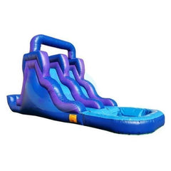 Tago's Jump Slides 15'H Purple Water Slide by Tago's Jump 781880251224 WS-103D 15'H Purple Water Slide by Tago's Jump SKU#WS-103D