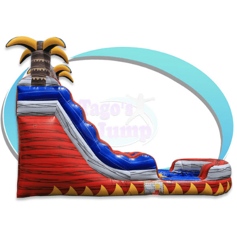 Tago's Jump Slides 15'H Single Line by Tago's Jump 781880290711 WS-204 15'H Single Line  by Tago's Jump SKU# WS-204
