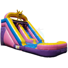 15'H Sunny Water Slide Pink by Tago's Jump