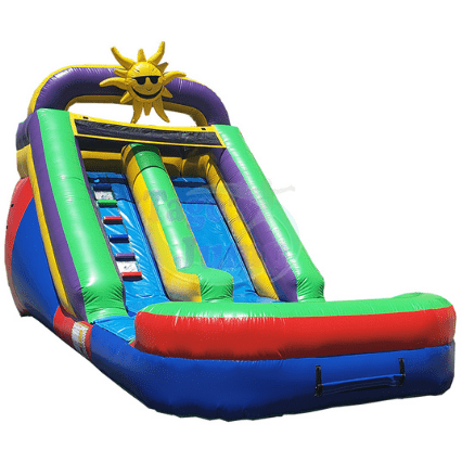 Tago's Jump Slides 15'H Sunny Water Slide Purple by Tago's Jump 781880277286 WS-035 15'H Sunny Water Slide Purple by Tago's Jump SKU# WS-035