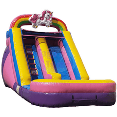 15'H Unicorn Water Slide by Tago's Jump
