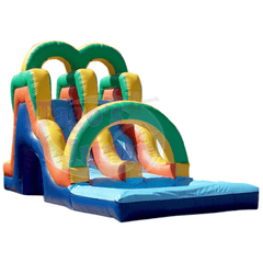 Tago's Jump Slides 15'H Water Slide by Tago's Jump 781880291978 WS-101 15'H Water Slide by Tago's Jump SKU# WS-101