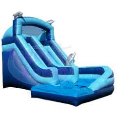 Tago's Jump Slides 16 ft Blue Water Slide by Tago's Jump 781880292579 WS-166 16 ft Blue Water Slide by Tago's Jump SKU# WS-166