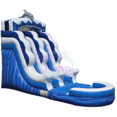 Tago's Jump Slides 16'H Dolphins by Tago's Jump 781880277316 WS-030 16'H Dolphins by Tago's Jump SKU# WS-030