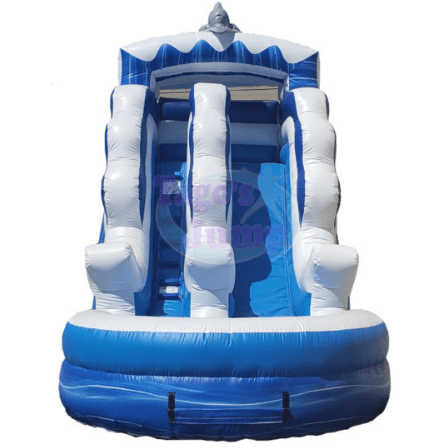 Tago's Jump Slides 16'H Dolphins by Tago's Jump 781880277316 WS-030 16'H Dolphins by Tago's Jump SKU# WS-030