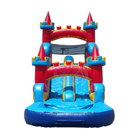 Tago's Jump Slides 16'H Red Castle by Tago's Jump 781880251231 WS-104D 16'H Red Castle by Tago's Jump SKU#WS-104D