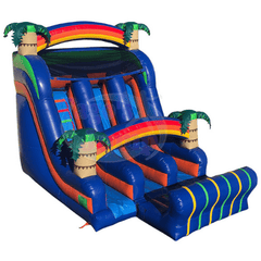 Tago's Jump Slides 16'H Slide Double Line by Tago's Jump 781880275756 S-902 16'H Slide Double Line by Tago's Jump SKU# S-902