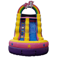 16'H Unicorn Water Slide by Tago's Jump