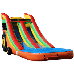 Tago's Jump Slides 17 ft. Single Line Water Slide by Tago's Jump 781880292524 WS-174 17 ft. Single Line Water Slide by Tago's Jump SKU# WS-174