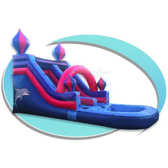 Tago's Jump Slides 17'H Dolphin Splash by Tago's Jump 781880249245 WS-195 17'H Dolphin Splash by Tago's Jump SKU#WS-195