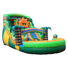 Tago's Jump Slides 17'H Palm Tree Double Line by Tago's Jump 781880251187 WS-055D 17'H Palm Tree Double Line by Tago's Jump SKU#WS-055D