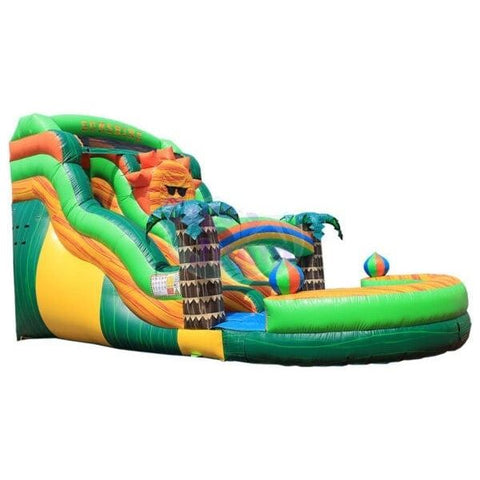Tago's Jump Slides 17'H Palm Tree Double Line by Tago's Jump 781880251187 WS-055D 17'H Palm Tree Double Line by Tago's Jump SKU#WS-055D