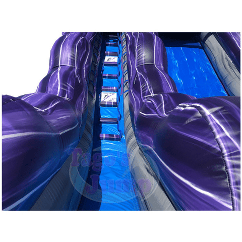Tago's Jump Slides 17'H Purple Marble Water by Tago's Jump 781880280514 WS-074 17'H Purple Marble Water by Tago's Jump SKU# WS-074