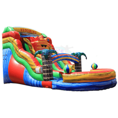 Tago's Jump Slides 17'H Sunshine Marbel Double by Tago's Jump 781880277149 WS-052 17'H Sunshine Marbel Double by Tago's Jump SKU# WS-052