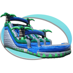Tago's Jump Slides 17'H Tropical by Tago's Jump 781880273813 WS-014 17'H Tropical by Tago's Jump SKU# WS-014