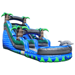 Tago's Jump Slides 17'H Tropical by Tago's Jump 781880273769 WS-020 17'H Tropical by Tago's Jump SKU# WS-020