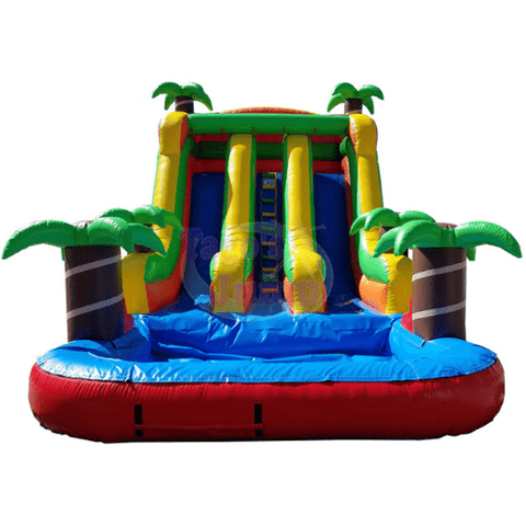 Tago's Jump Slides 18 ft Double Line Water Slide by Tago's Jump 781880292548 WS-172 18 ft / Double Line Water Slide by Tago's Jump SKU# WS-172