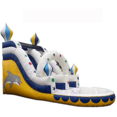 Tago's Jump Slides 18 ft. Single Line Water Slide by Tago's Jump 781880292487 WS-178 18 ft. Single Line Water Slide by Tago's Jump SKU# WS-178