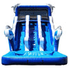 Image of Tago's Jump Slides 18'H Blue Dolphins by Tago's Jump 781880279419 WS-059D 18'H Blue Dolphins by Tago's Jump SKU# WS-059D