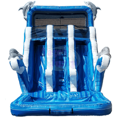 18'H Dolphins Water Slide by Tago's Jump