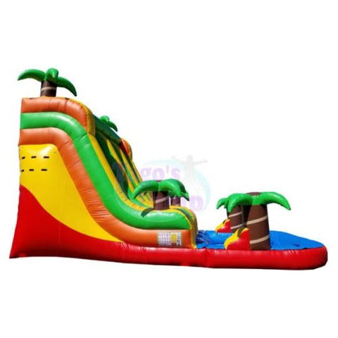 Tago's Jump Slides 18'H Double Line Water Slide by Tago's Jump 781880292548 WS-172 18'H Double Line Water Slide by Tago's Jump SKU# WS-172