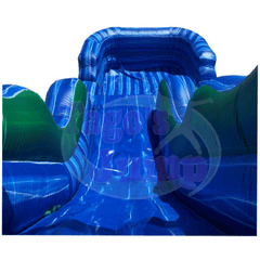 18'H Marble Water Slide by Tago's Jump
