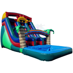 Tago's Jump Slides 18'H Red Sunshine by Tago's Jump 781880292654 WS-133 18'H Red Sunshine by Tago's Jump SKU# WS-133