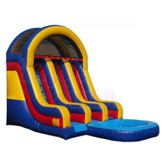 Tago's Jump Slides 18'H Red & Yellow Double Line Water Slide by Tago's Jump WS-142D 18'H Dolphin Double Line Water Slide by Tago's JumpSKU#WS-129D