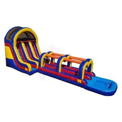 Tago's Jump Slides 18'H Red & Yellow Slip Water Slide by Tago's Jump 781880251286 WS-148D 18'H Red & Yellow Slip Water Slide by Tago's Jump SKU#WS-148D
