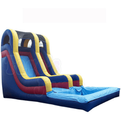 Tago's Jump Slides 18'H Single line Water Slide by Tago's Jump 781880292715 WS-130 18'H Single line Water Slide by Tago's Jump SKU# WS-130
