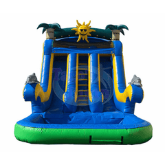 Tago's Jump Slides 18'H Tropical Water Slide by Tago's Jump 20'H Water Slide by Tago's Jump SKU# WS-090