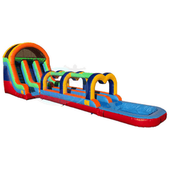 Tago's Jump Slides 18'H Water Slide and Slip by Tago's Jump 781880292630 WS-161 18'H Water Slide and Slip by Tago's Jump SKU# WS-161