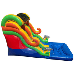 18'H Water Slide by Tago's Jump