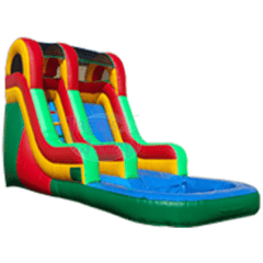 Tago's Jump Slides 18'H Water Slide by Tago's Jump 781880292821 WS-120 18'H Water Slide by Tago's Jump SKU# WS-120