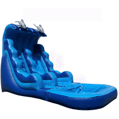 Tago's Jump Slides 18'H Water Slide by Tago's Jump 781880292814 WS-124 18'H Water Slide by Tago's Jump SKU# WS-124