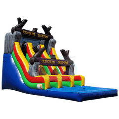 Tago's Jump Slides 19'H Rockin Rapids Double by Tago's Jump 781880277293 WS-036 19'H Rockin Rapids Double by Tago's Jump SKU# WS-036
