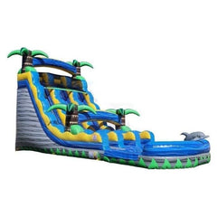 Tago's Jump Slides 20’ft Tropical Water Slide by Tago's Jump 781880207986 ws-010D 20’ft Tropical Water Slide by Tago's Jump SKU#ws-010D