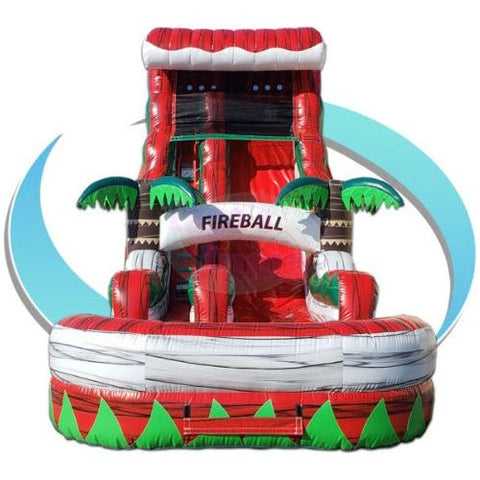 Tago's Jump Slides 20'H Fireball Double Line by Tago's Jump 781880290698 WS-199 20'H Fireball Double Line  by Tago's Jump SKU# WS-199