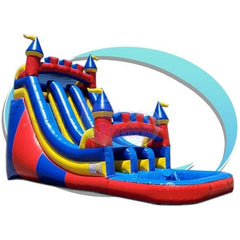 Tago's Jump Slides 20'H Red Castle Water Slide by Tago's Jump WS-013D 18'H Double Line by Tago's Jump SKU# WS-011D