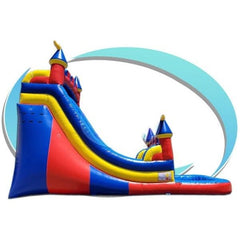 20'H Red Castle Water Slide by Tago's Jump