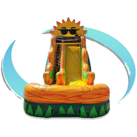 Tago's Jump Slides 20'H Sunny Single Line by Tago's Jump 781880211709 WS-236 20'H Sunshine Double Line by Tago's Jump SKU#WS-052D-20ft