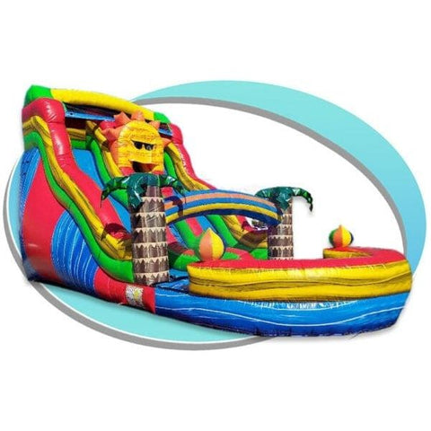 Tago's Jump Slides 20'H Sunshine Double Line by Tago's Jump 781880251163 WS-052D-20ft 20'H Sunshine Double Line by Tago's Jump SKU#WS-052D-20ft