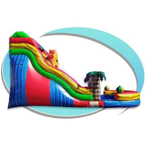 Tago's Jump Slides 20'H Sunshine Double Line by Tago's Jump 781880251163 WS-052D-20ft 20'H Sunshine Double Line by Tago's Jump SKU#WS-052D-20ft